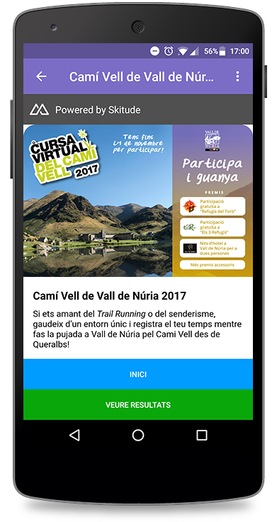 Visor mobile Cursa Virtual 3.0;