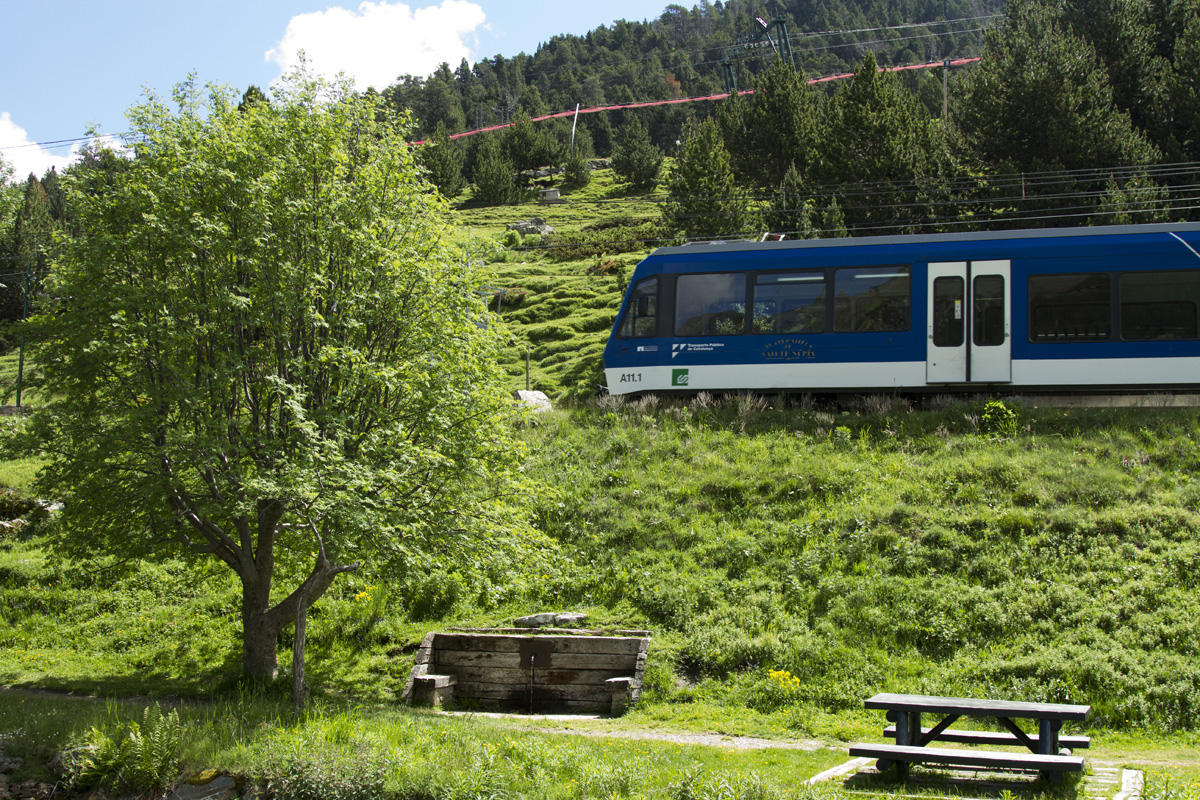 Bitllet Tren Cremallera de Vall de Núria - Trajectes A/T