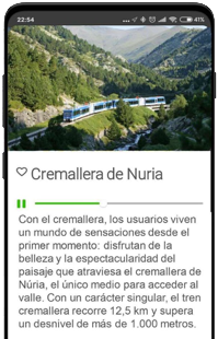Audioguide of Vall de Núria