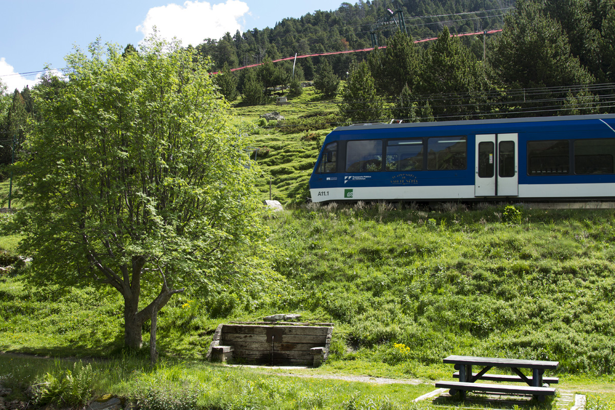 Billete Tren Cremallera de Vall de Núria - Trayectos I/V