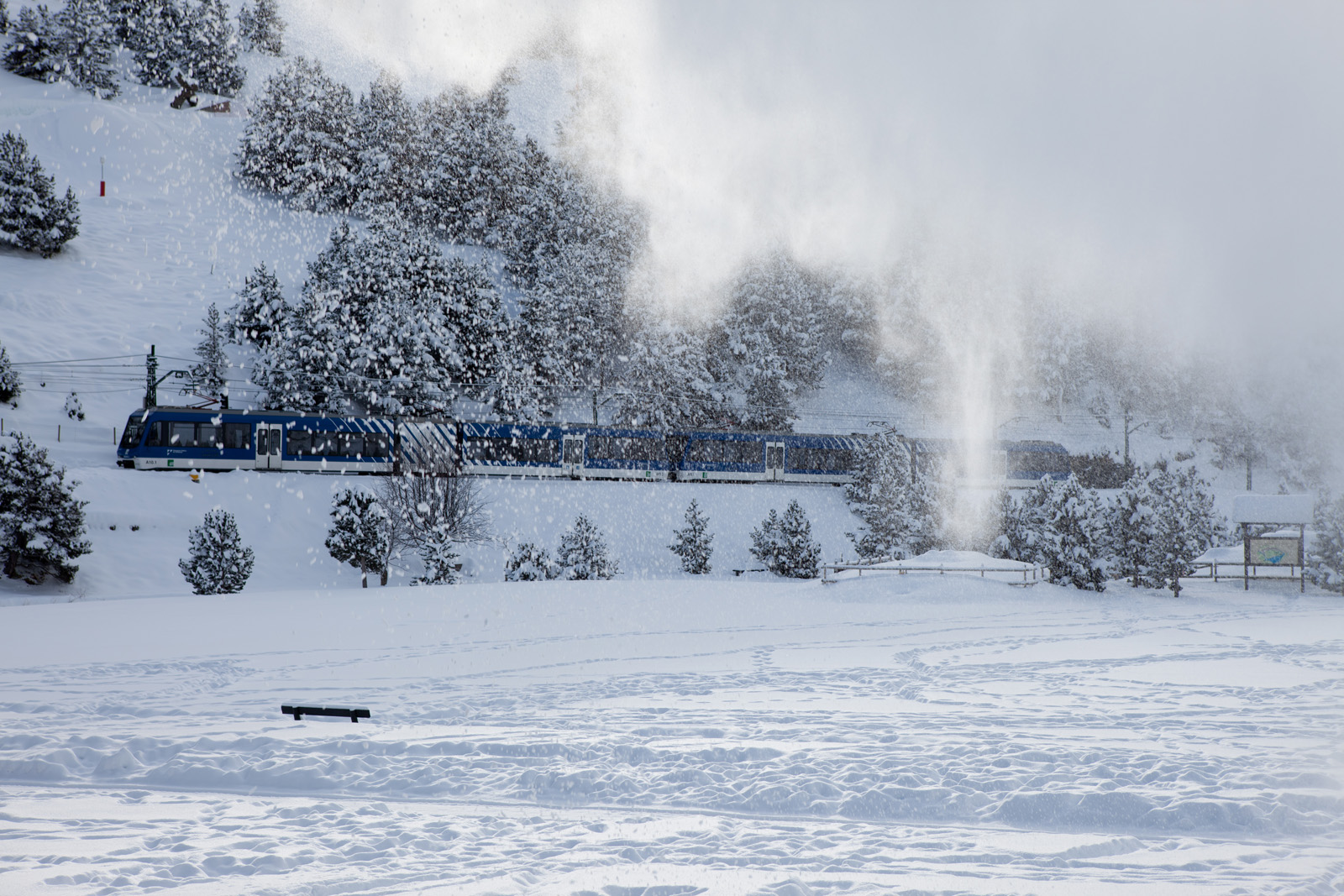 Forfait de ski + train à crémaillère - 1 jour